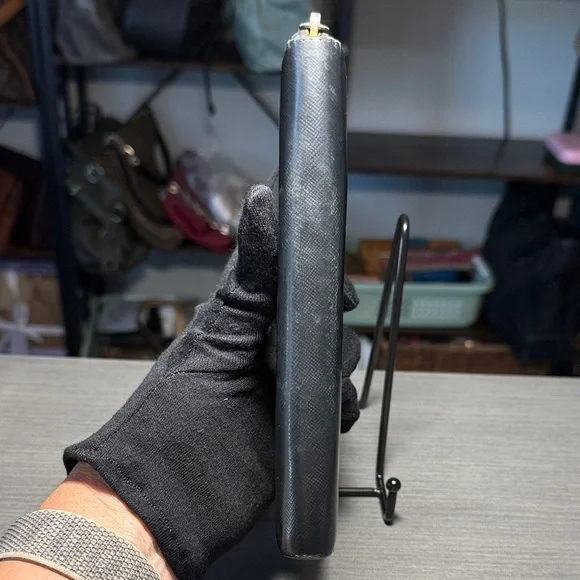 Prada Black Zip Wallet